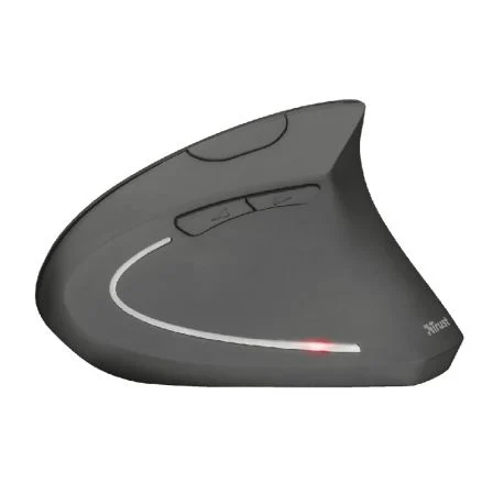Trust Verto Ratón Ergonómico Vertical Inalámbrico Negro